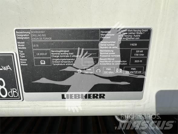 Liebherr LB30 Oberflächenbohrgeräte