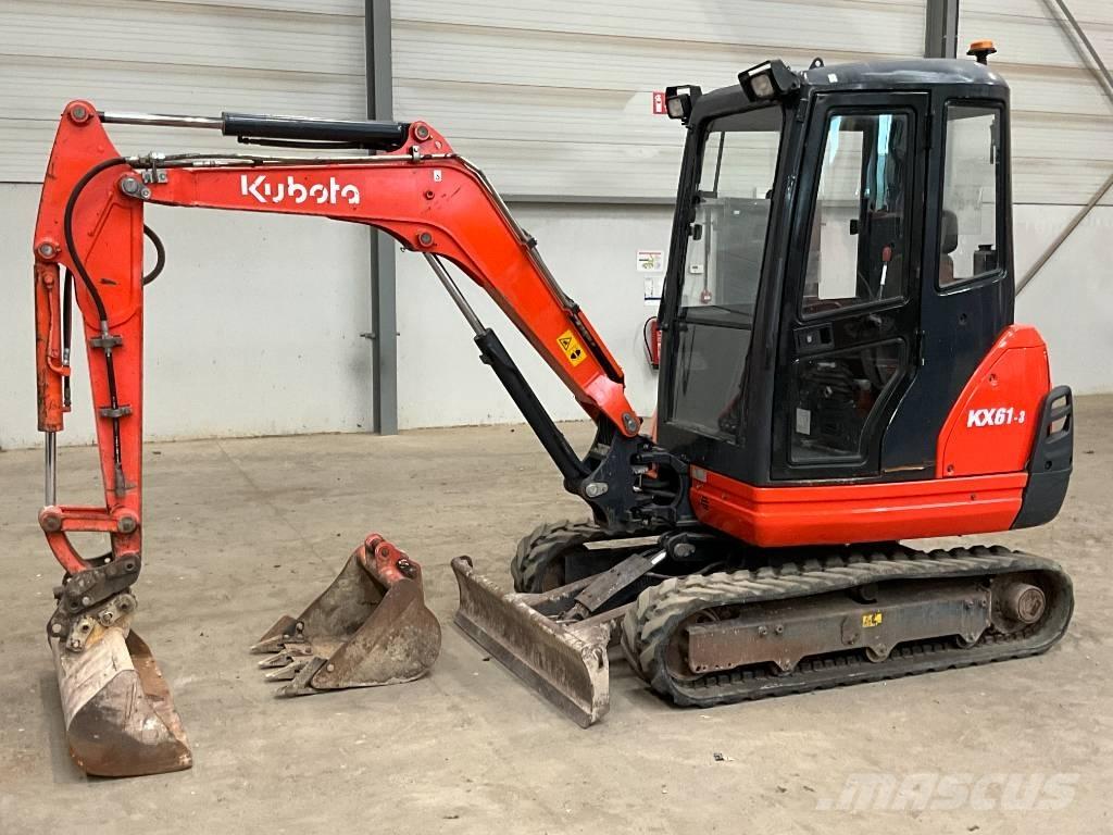 Kubota KX 61-3 Minibagger < 7t