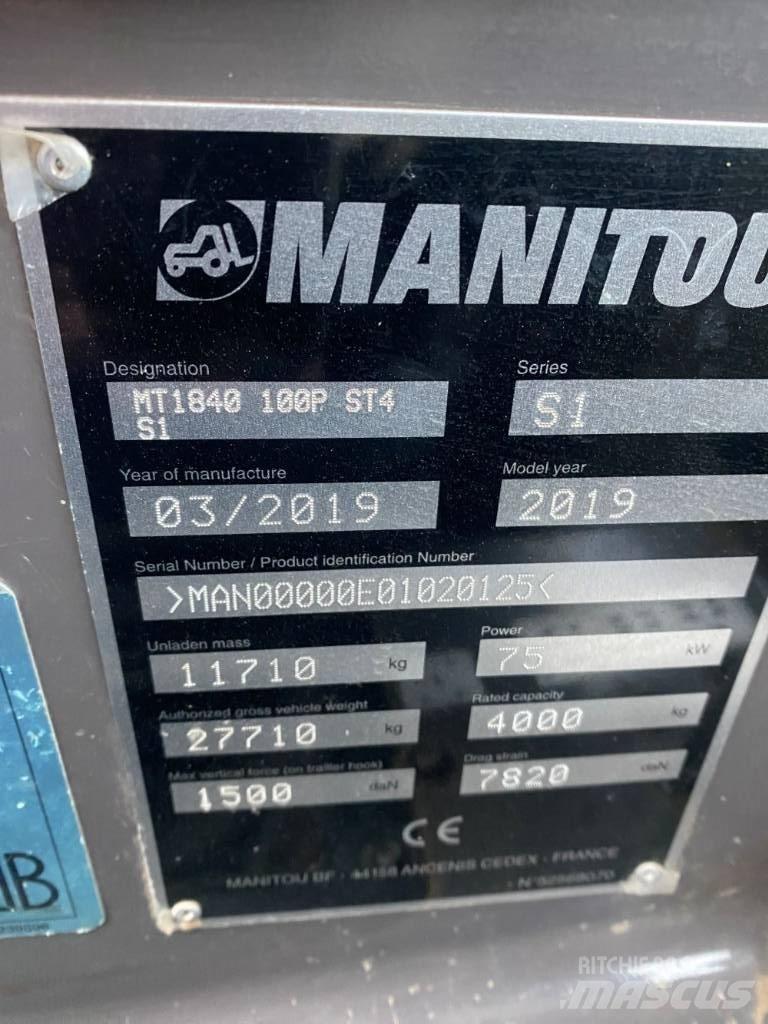 Manitou MT 1840 Teleskoplader