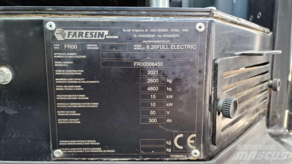 Faresin F6.26 E Teleskoplader