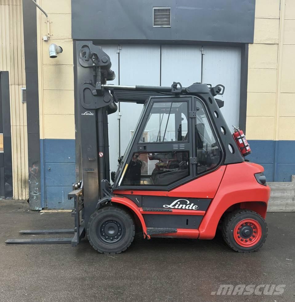 Linde truck H70D Diesel heftrucks
