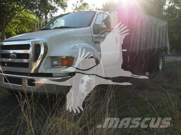 Ford F650 SD Pritschenwagen/Pritschenwagen mit Seitenklappe