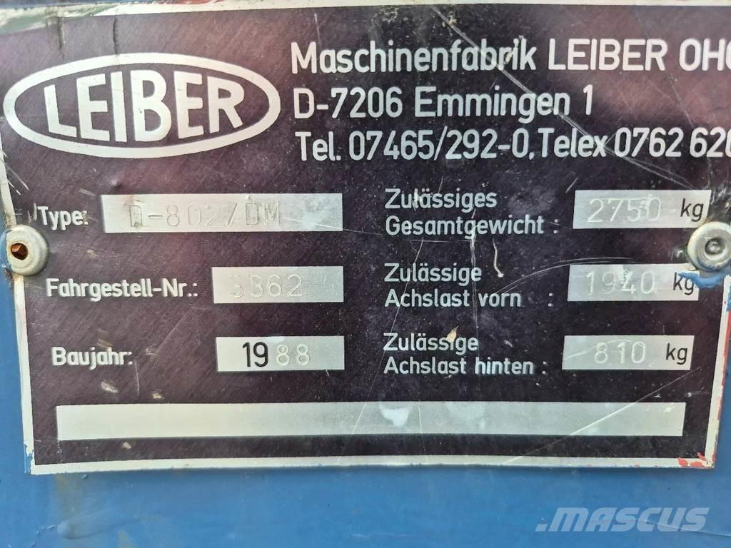  LEIBER d802 Minidumper