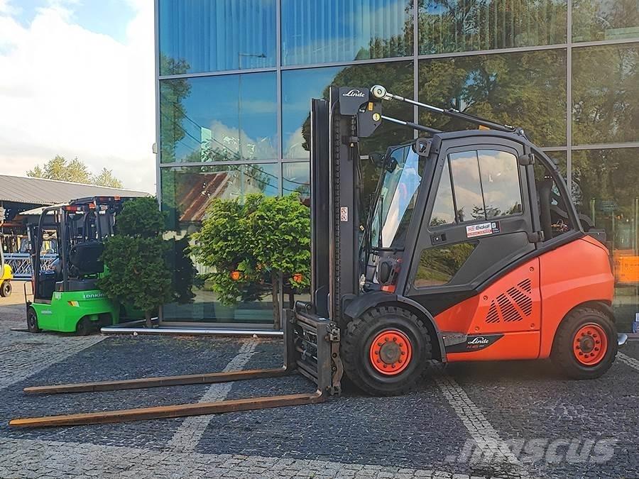 Linde H45T-02 LPG heftrucks