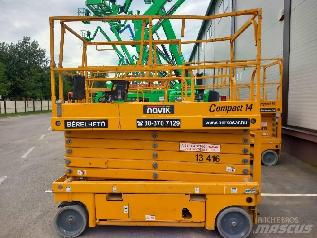 Haulotte Compact 14 Scheren-Arbeitsbühnen