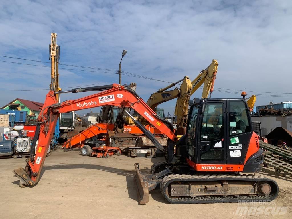 Kubota KX 080-4A Midibagger  7t - 12t