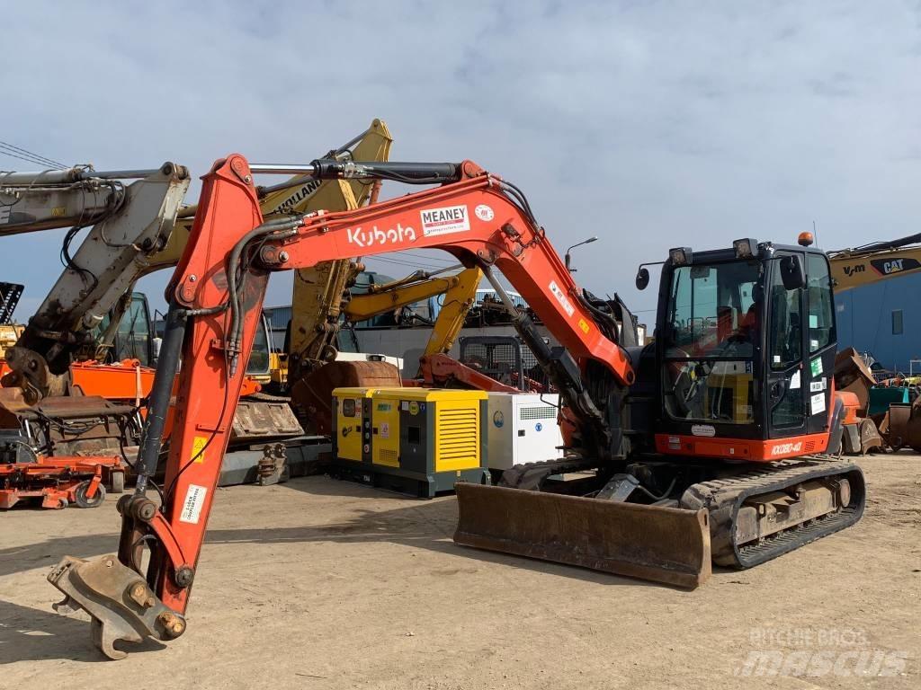 Kubota KX 080-4A Midibagger  7t - 12t