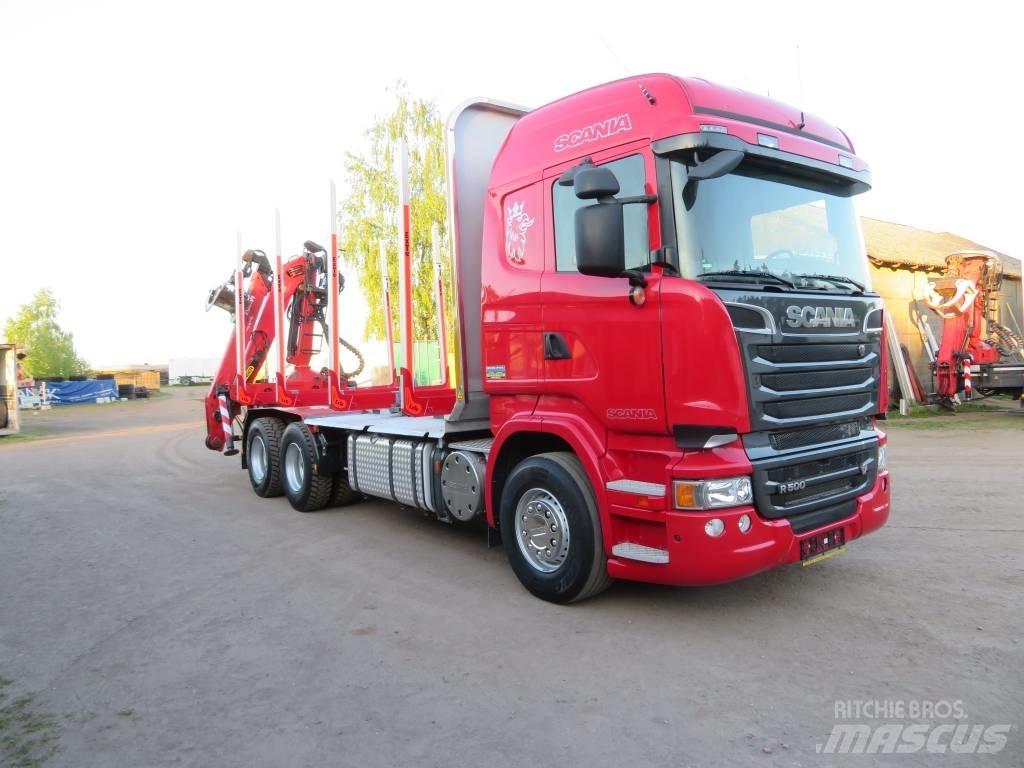 Scania R 500 Holztransporter