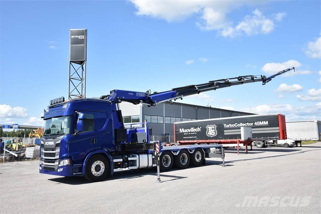 Scania G450 8X4 Kranwagen