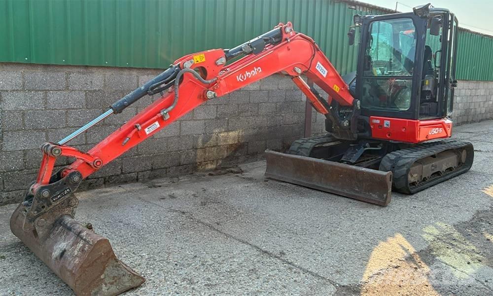 Kubota U 50-5 Minibagger < 7t