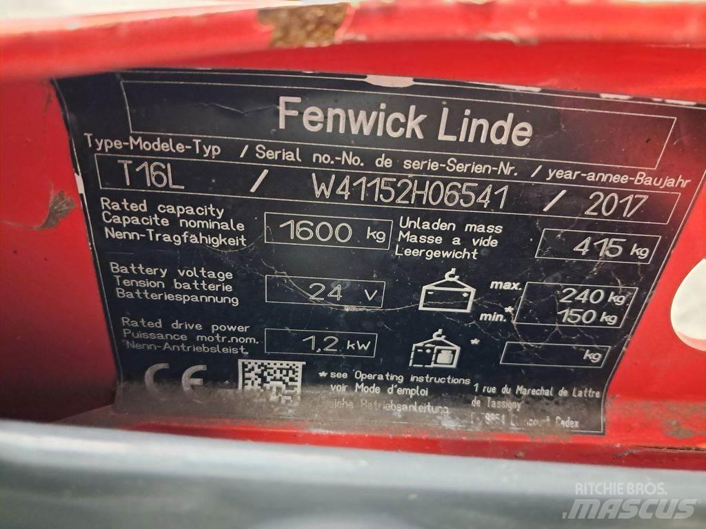 Linde T16L Handhubwagen