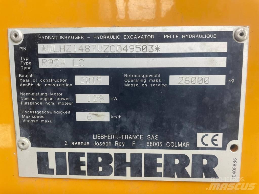 Liebherr R924 G8 Raupenbagger