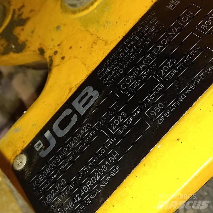 JCB 8008 Minibagger < 7t