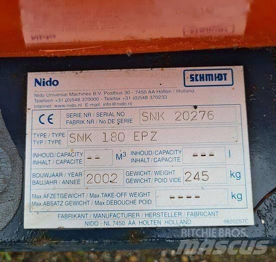 Nido SNK180 EPZ Schneeschilde und -pflüge