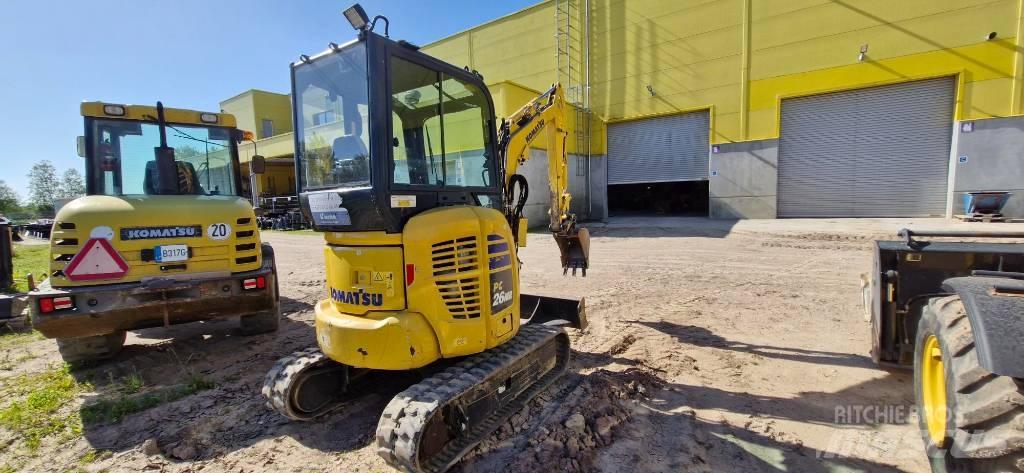 Komatsu PC 26 MR Minibagger < 7t