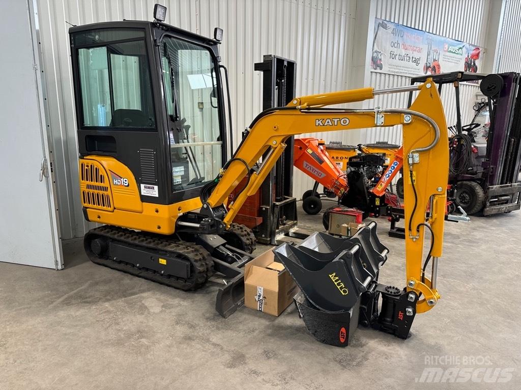 Kato HD 19vxt Minibagger < 7t