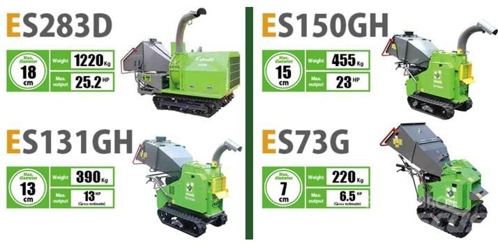  Ohashi ES73G Holzhäcksler