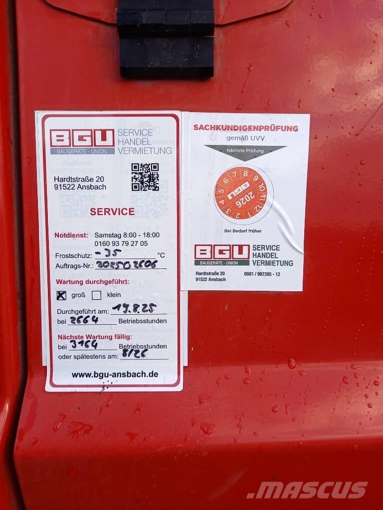 Manitou 220 TJ + Teleskopbühnen