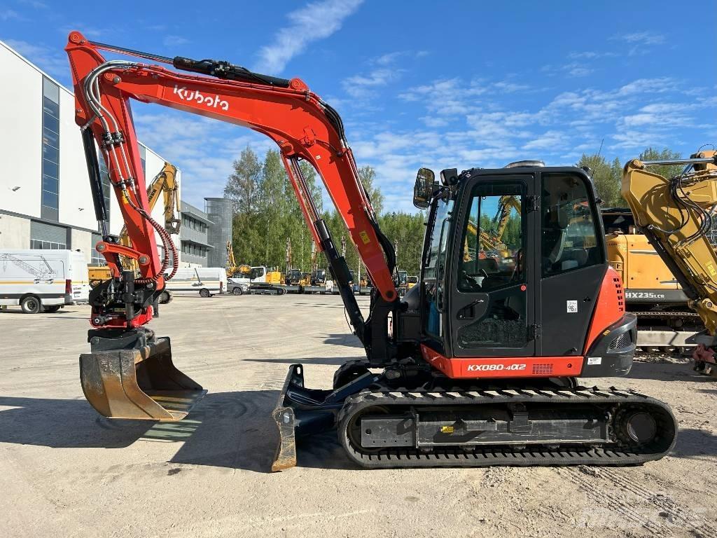 Kubota KX 080-4 A2 Midibagger  7t - 12t