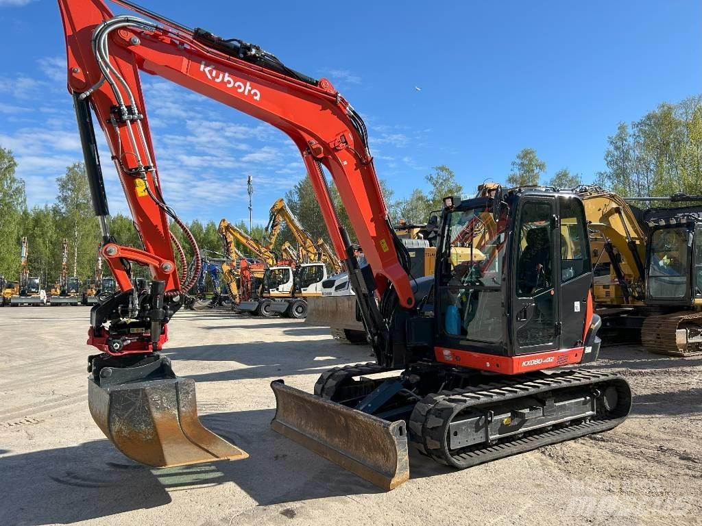 Kubota KX 080-4 A2 Midibagger  7t - 12t