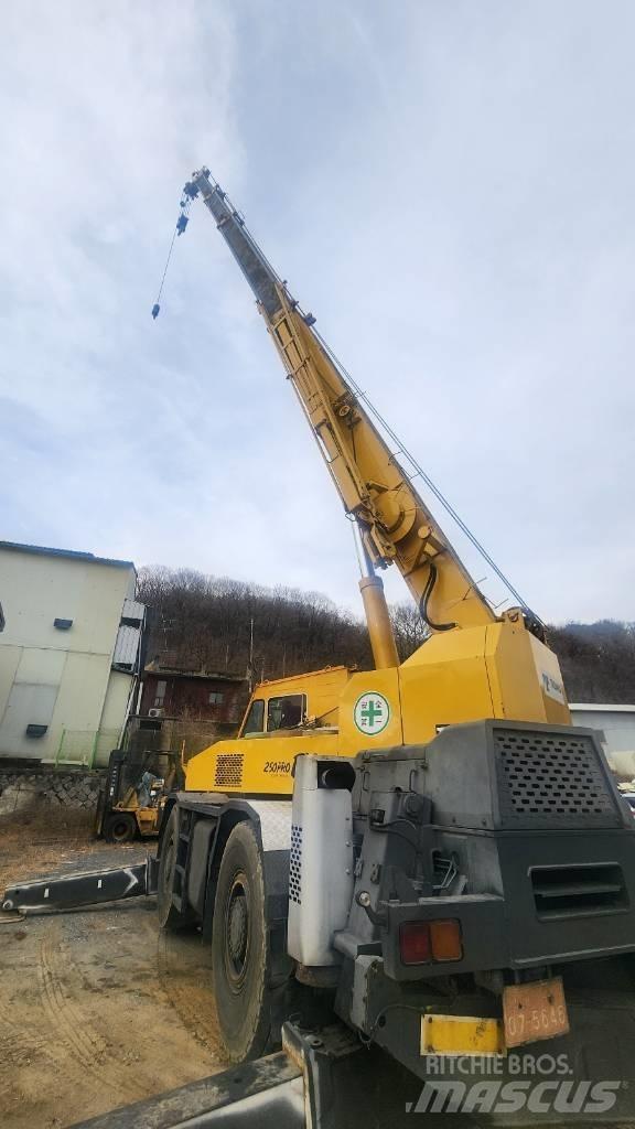 Tadano TR250M-5 Ruwterrein kranen