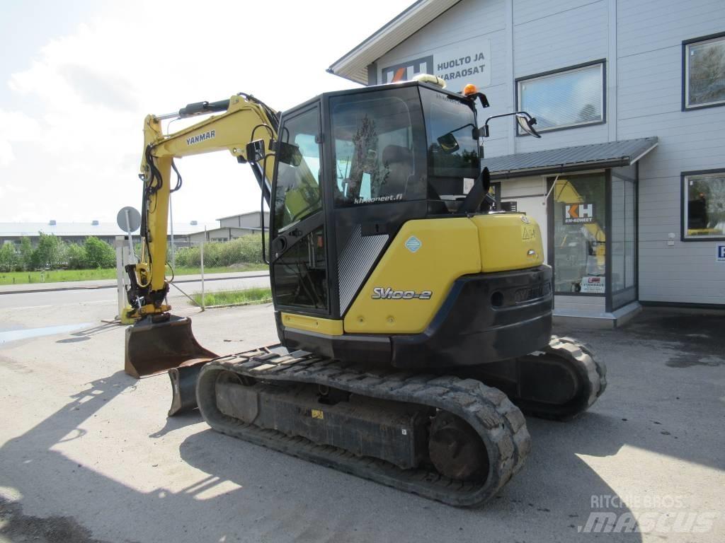 Yanmar SV 100-2A Midibagger  7t - 12t