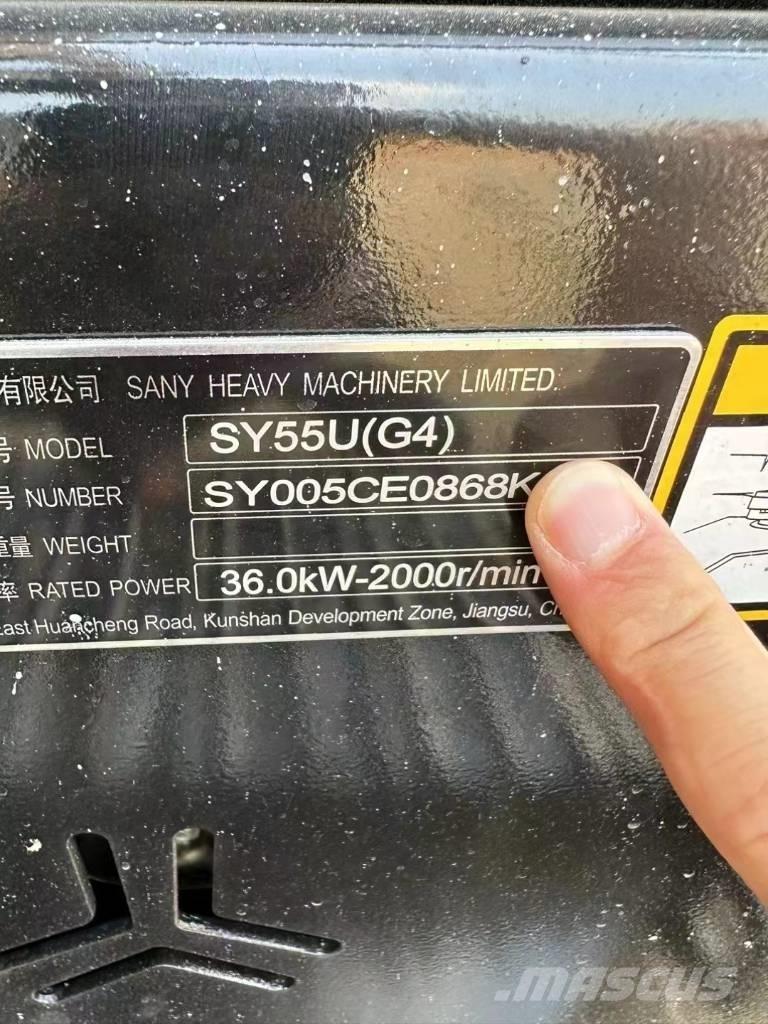 Sany SY 55 U Minibagger < 7t
