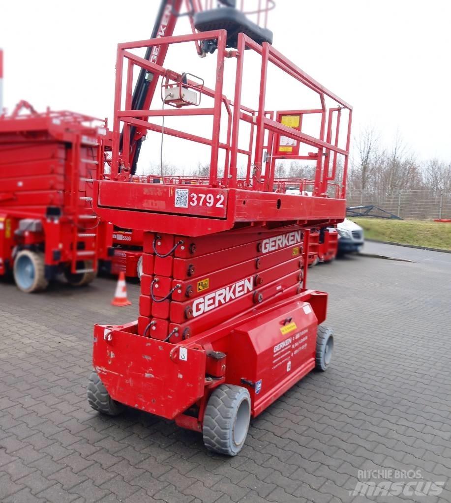 HAB S142-12E2WD Scheren-Arbeitsbühnen