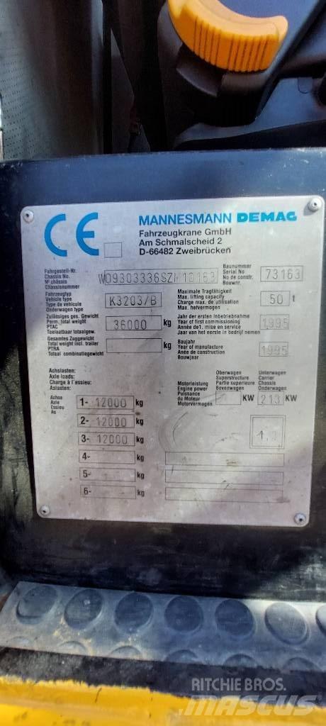 Demag AC 155 Kranen voor alle terreinen