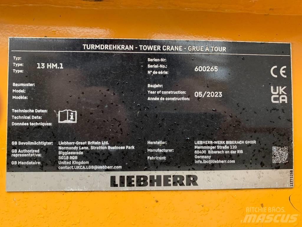 Liebherr 13HM Turmdrehkrane