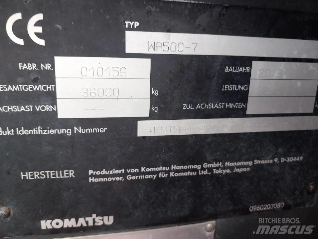 Komatsu WA500-7 Radlader