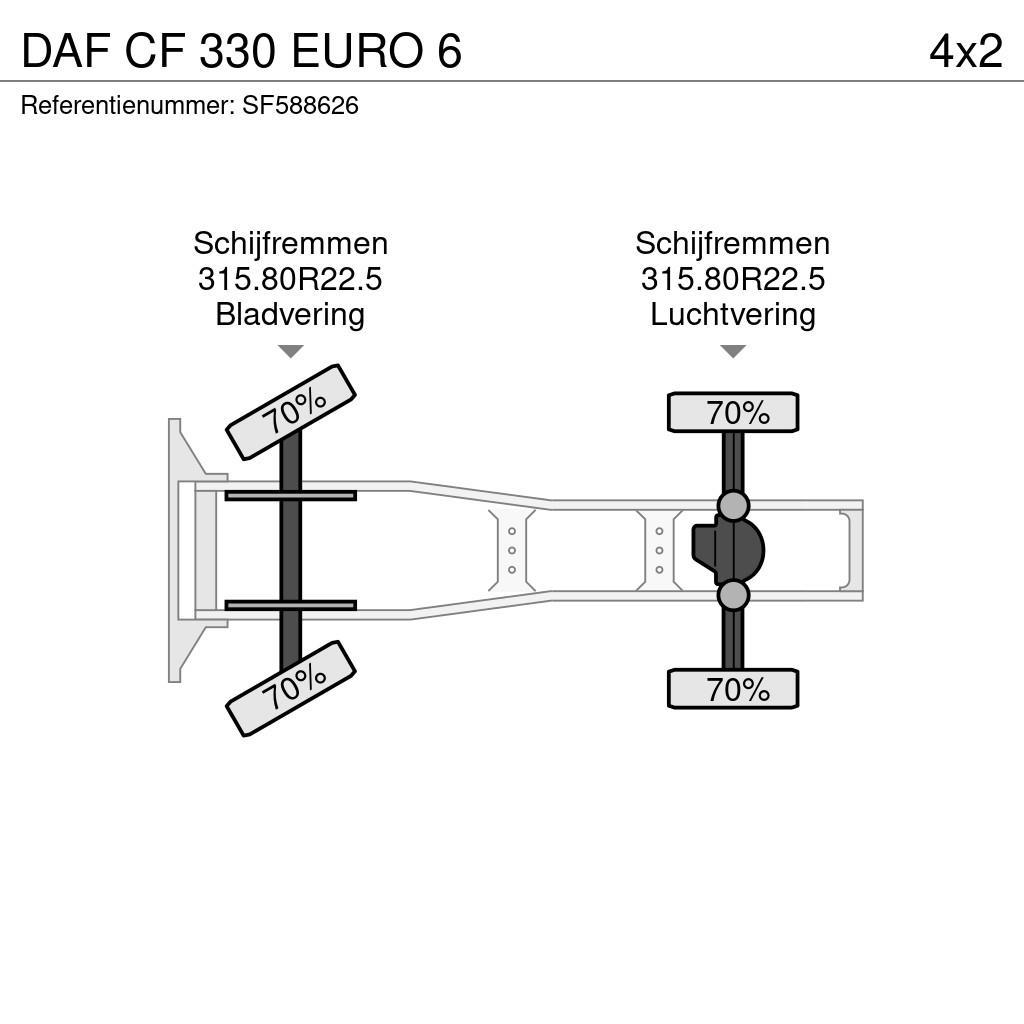 DAF CF 330 EURO 6 Sattelzugmaschinen