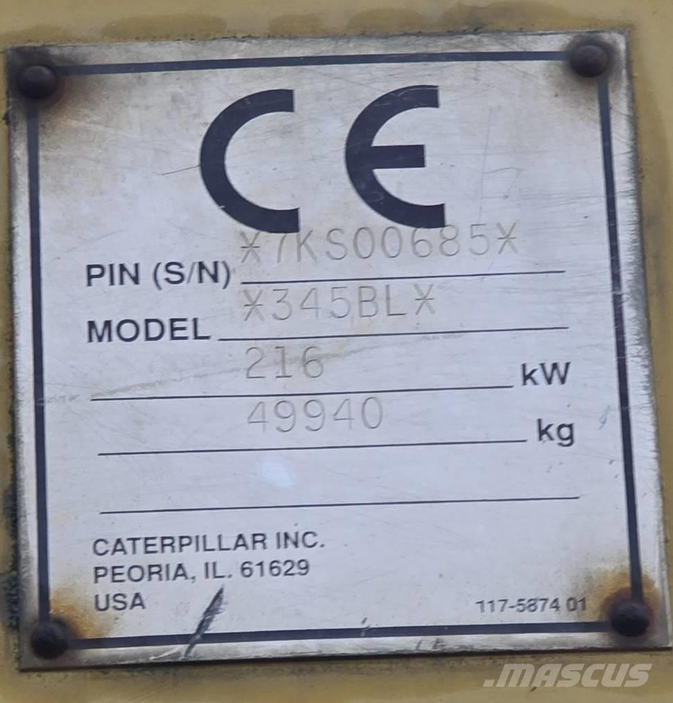 CAT 345 B L Raupenbagger