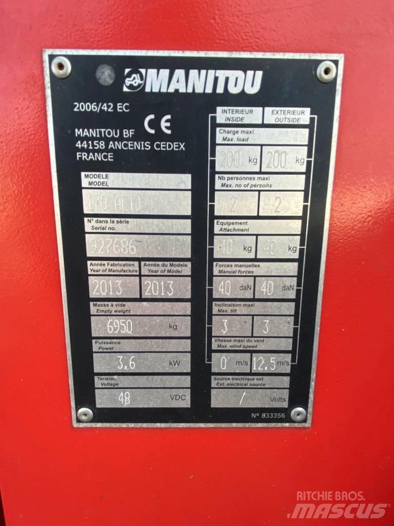 Manitou 170AETJ-L Gelenkteleskoparbeitsbühnen