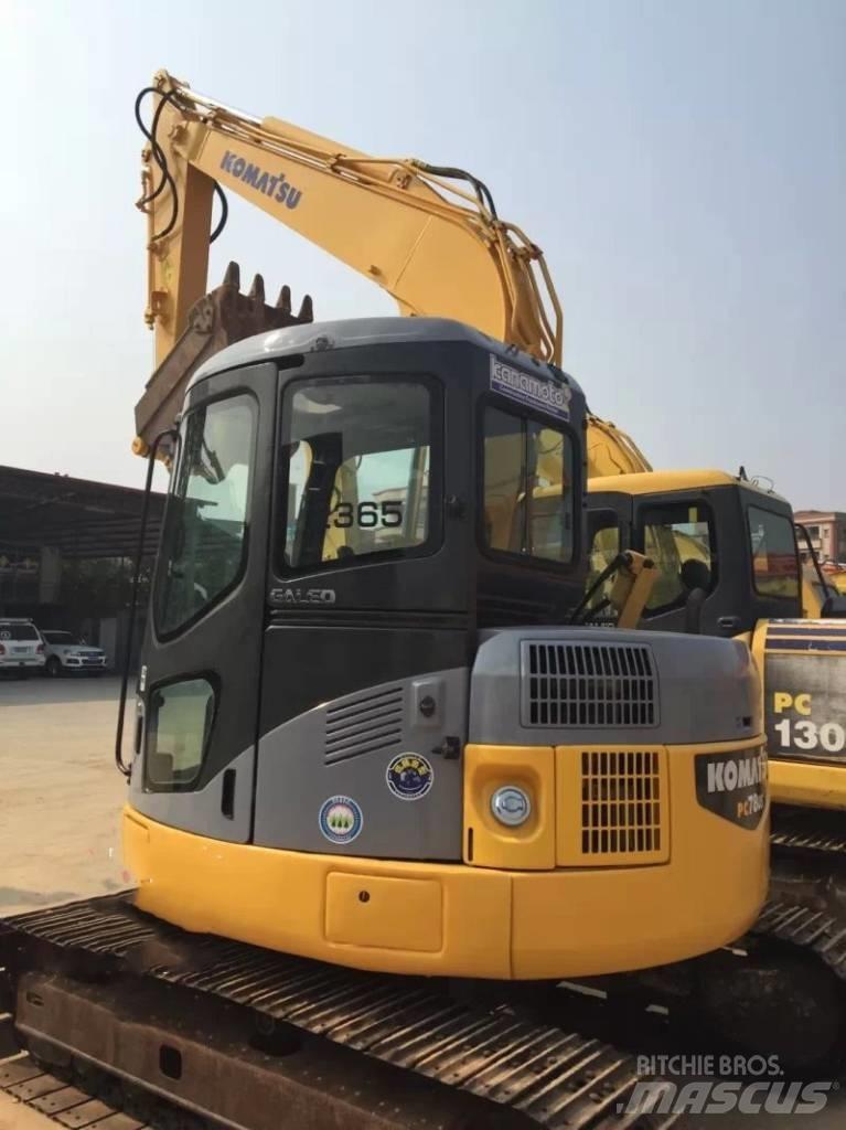 Komatsu pc78us Midibagger  7t - 12t