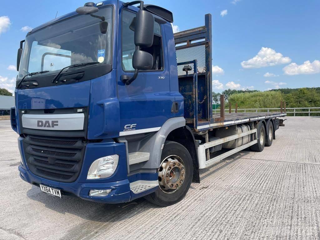 DAF CF330 Pritschenwagen/Pritschenwagen mit Seitenklappe