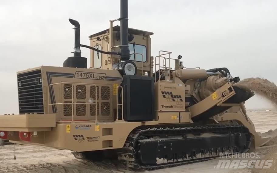 Tesmec T1475XL Asphalt-/Betonsägen