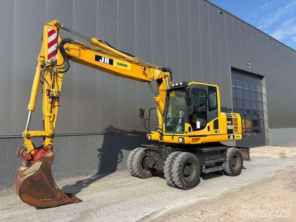 Komatsu PW 160 Mobilbagger