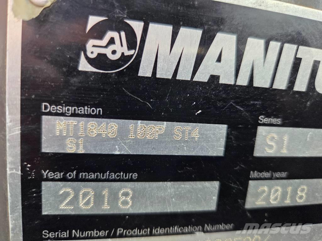 Manitou MT 1840 Teleskoplader