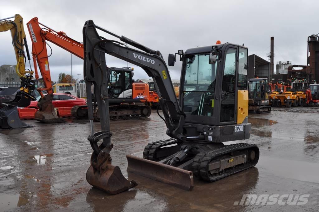 Volvo EC 27 D Minibagger < 7t