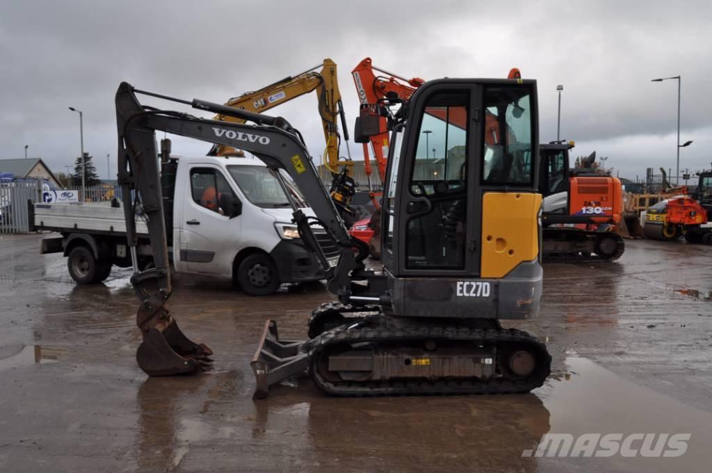 Volvo EC 27 D Minibagger < 7t
