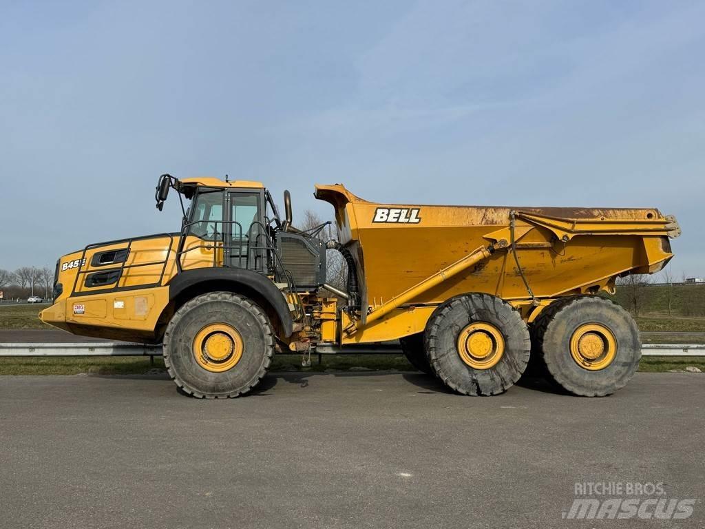 Bell B45E 6x6 Dumper - Knickgelenk