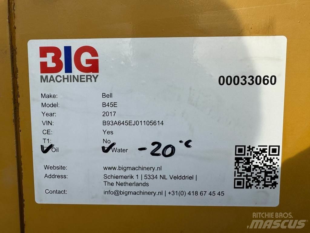 Bell B45E 6x6 Dumper - Knickgelenk