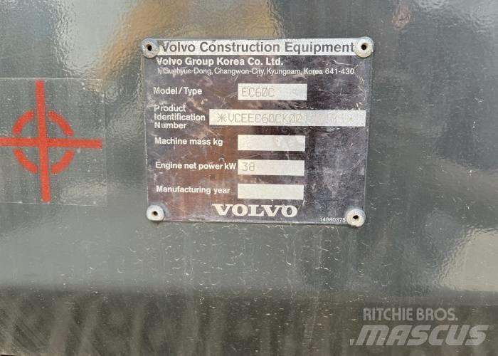 Volvo EC 60 C Minibagger < 7t