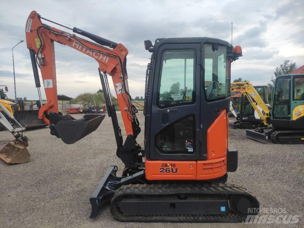 Hitachi ZX 26 U-6 Minibagger < 7t