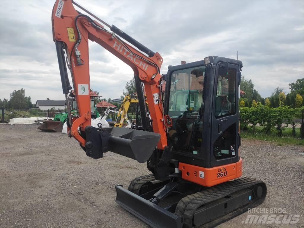 Hitachi ZX 26 U-6 Minibagger < 7t