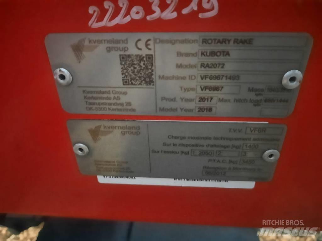 Kubota RA2072 Kreiselheuer/-wender