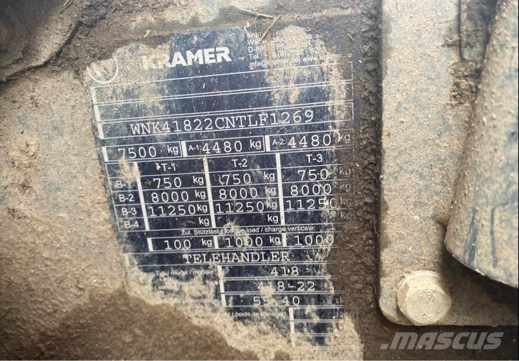 Kramer KT 276 Teleskoplader für Landwirtschaft