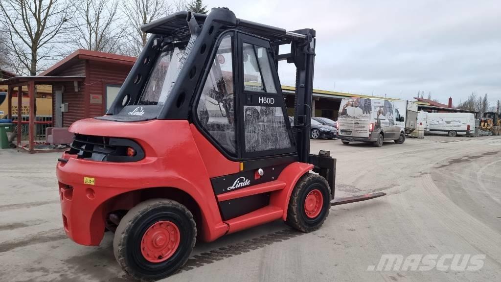 Linde H 60 D-02 Diesel heftrucks