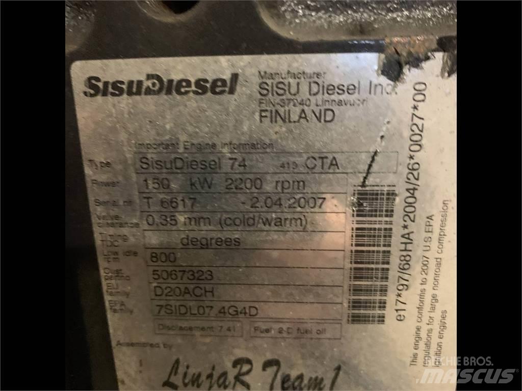 Sisu 74CTA Motoren